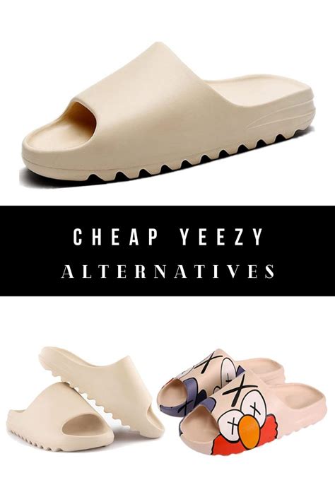 yeezy slides look alike.